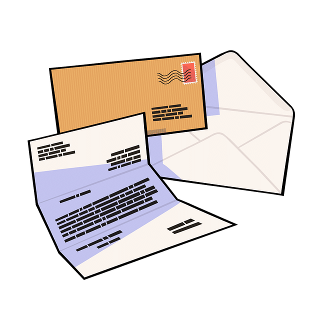 An illustration of a formally written letter being placed into an addressed envelope, symbolizing the Call to Action to contact State Representatives and advocate for Early SEL Intervention for Parents funding.